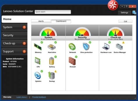 lenovo support center software
